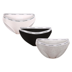 3PACK culotte femme Calvin Klein multicolore (QD5207E-NPA)