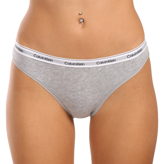 3PACK culotte femme Calvin Klein multicolore (QD5207E-MPI)