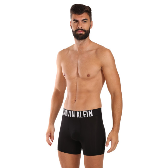 3PACK Boxers homme Calvin Klein noir (NB3612A-MDL)