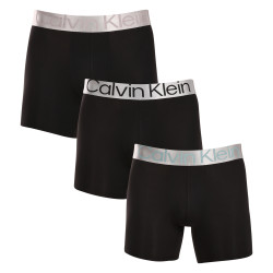 3PACK Boxers homme Calvin Klein noir (NB3075A-7V1)