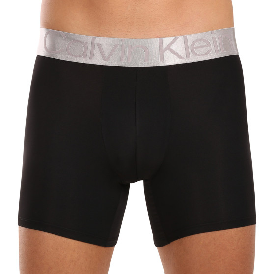 3PACK Boxers homme Calvin Klein noir (NB3075A-QTE)