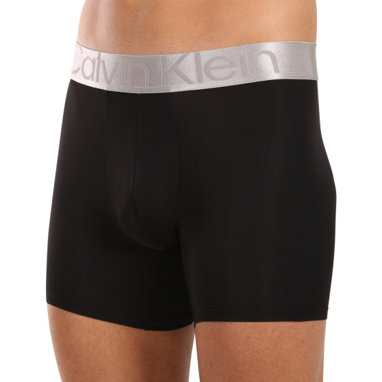 3PACK Boxers homme Calvin Klein noir (NB3075A-QTE)