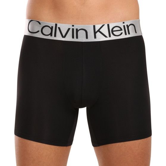 3PACK Boxers homme Calvin Klein noir (NB3075A-QTE)