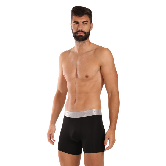 3PACK Boxers homme Calvin Klein noir (NB3075A-QTE)