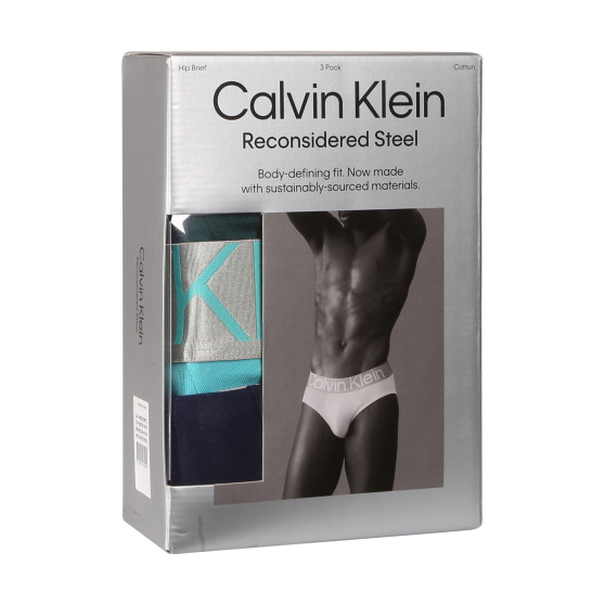 3PACK slip homme Calvin Klein multicolore (NB3129A-N2M)