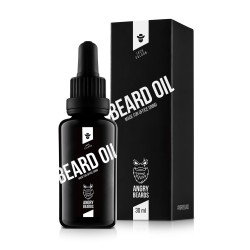 Angry Beards Huile à barbe Jack Saloon pour hommes 30 ml