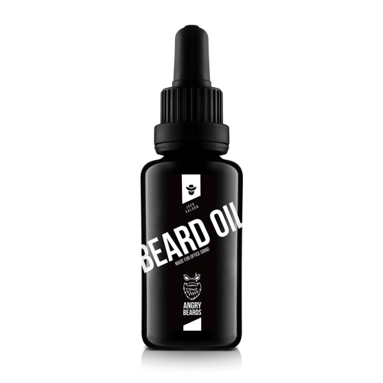 Angry Beards Huile à barbe Jack Saloon pour hommes 30 ml