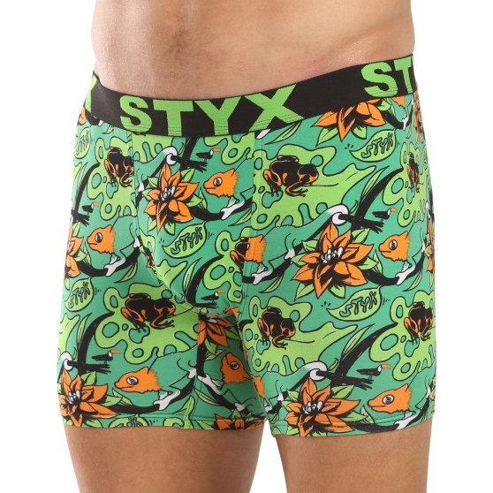 Styx Caleçon homme long art sports rubber tropic (UN1557)