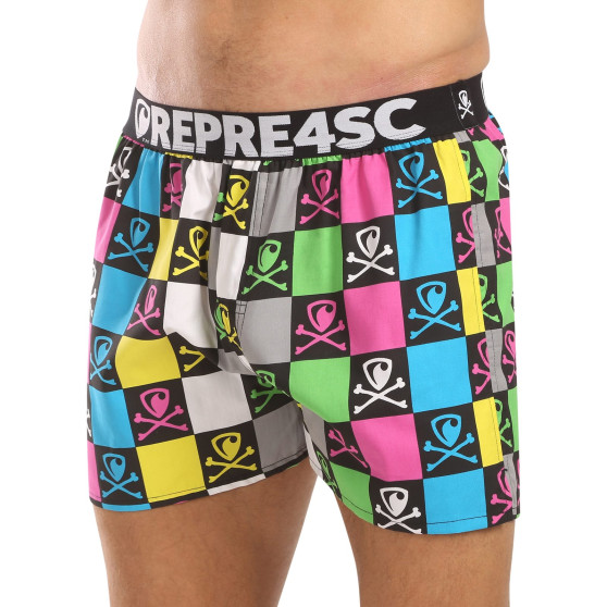 Represent Short pour homme exclusif Mike Bones Monoscope (R4M-BOX-0718)