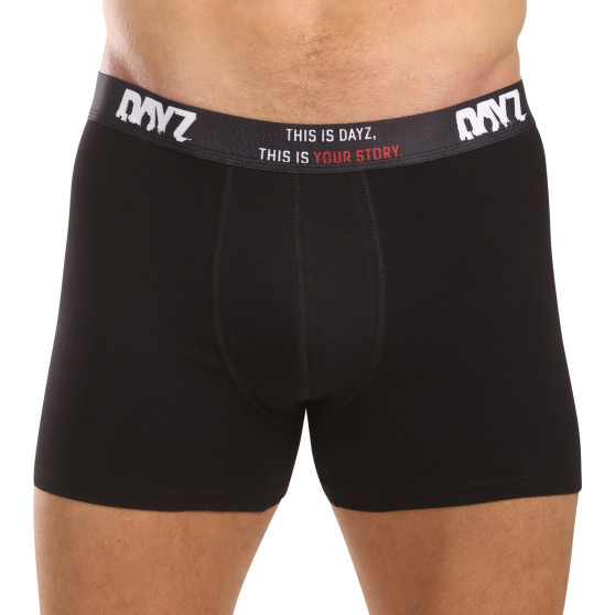 3PACK Boxers homme DAYZ noir (DZ001)