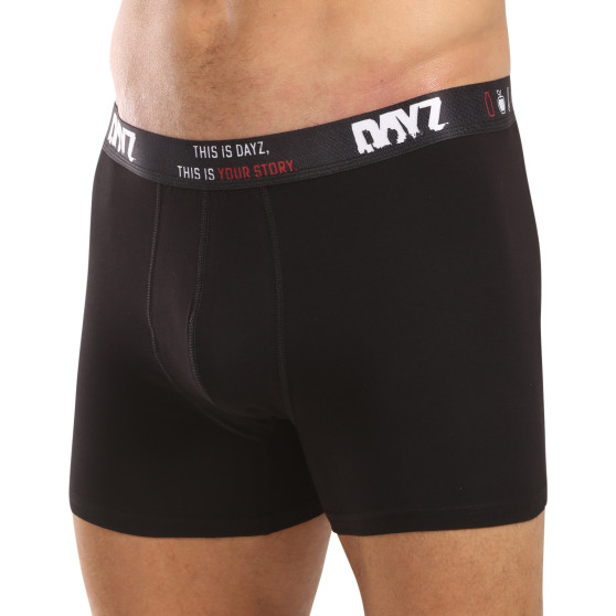 3PACK Boxers homme DAYZ noir (DZ001)