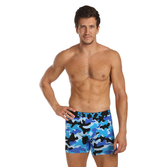 3PACK Boxers homme Styx long art sports élastique multicolore (3UN15780)