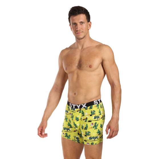 Styx Caleçon homme long art sports caoutchouc cactus (UN1351)