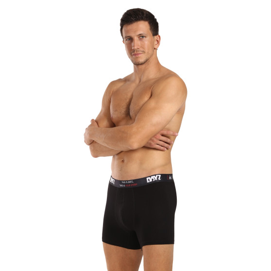 3PACK Boxers homme DAYZ noir (DZ001)