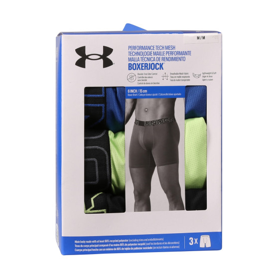 3PACK Boxers homme Under Armour multicolore (1383884 432)