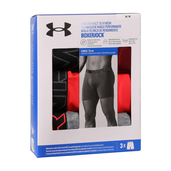 3PACK Boxers homme Under Armour multicolore (1383884 625)