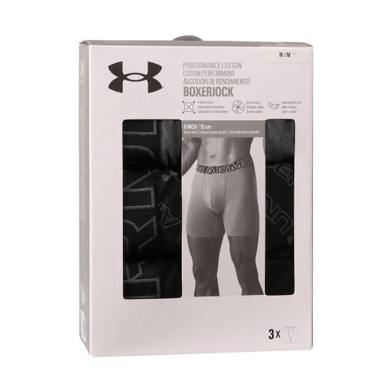 3PACK Boxers homme Under Armour multicolore (1383890 001)