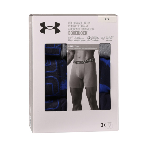 3PACK Boxers homme Under Armour multicolore (1383890 400)