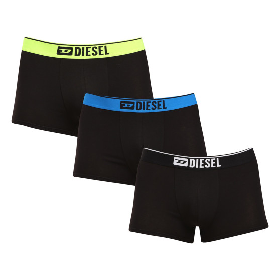 3PACK Boxers homme Diesel noir (00ST3V-0AMAI-E7001)