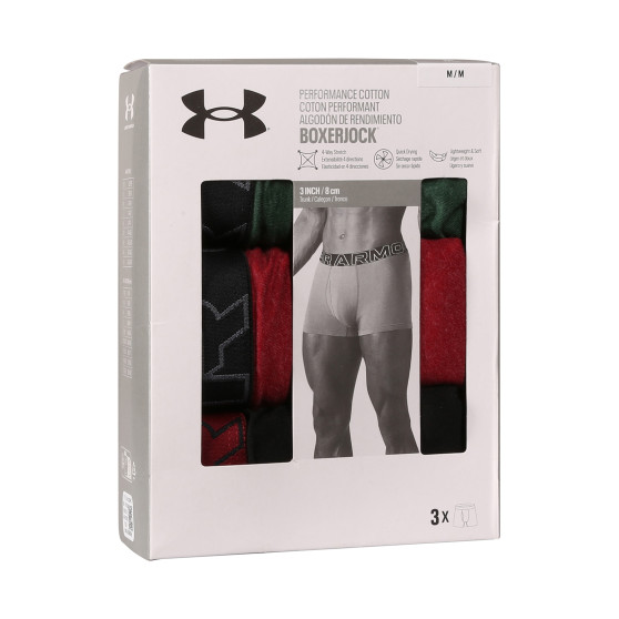 3PACK Boxers homme Under Armour multicolore (1383891 302)