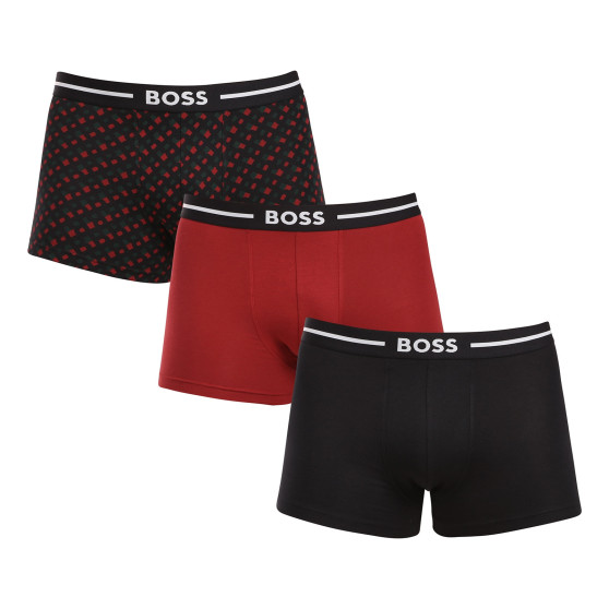 3PACK Boxers homme BOSS multicolore (50517836 977)