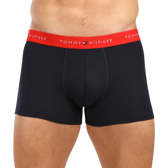 3PACK Boxers homme Tommy Hilfiger bleu foncé (UM0UM02763 05K)