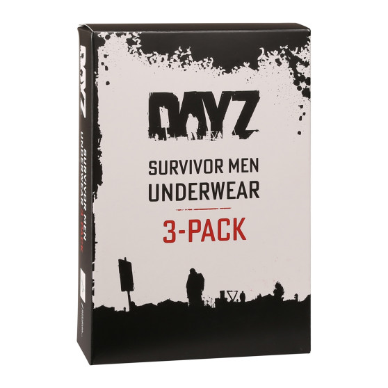 3PACK Boxers homme DAYZ noir (DZ001)