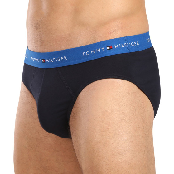 5PACK slip homme Tommy Hilfiger bleu foncé (UM0UM03386 0W4)