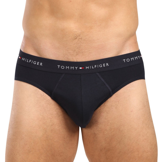 5PACK slip homme Tommy Hilfiger bleu foncé (UM0UM03386 0W4)