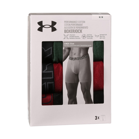 3PACK Boxers homme Under Armour multicolore (1383889 302)