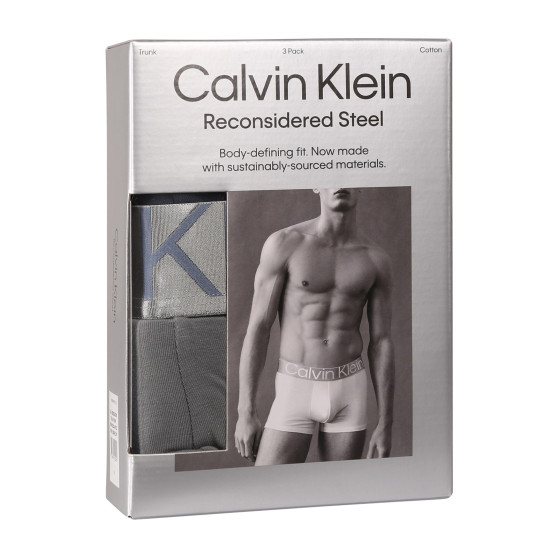 3PACK Boxers homme Calvin Klein multicolore (NB3130A-PZD)