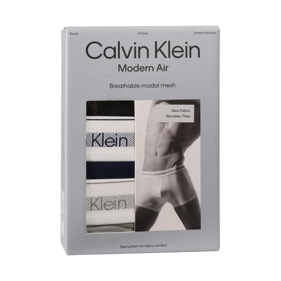 3PACK Boxers homme Calvin Klein multicolore (NB3953A-PS8)