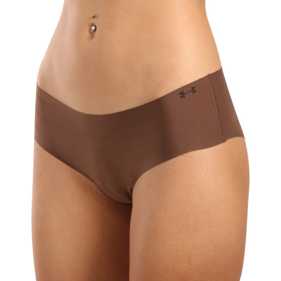 3PACK culotte femme Under Armour marron (1383895 625)