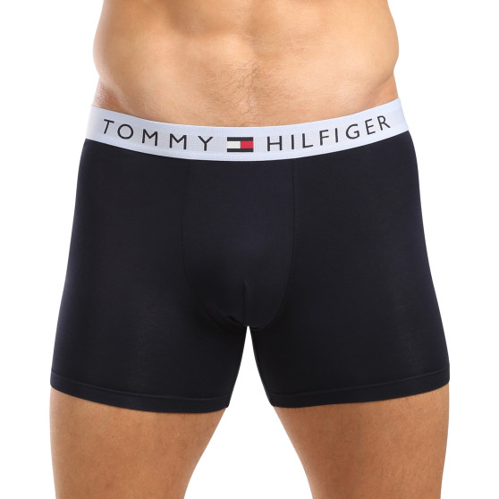 3PACK Boxers homme Tommy Hilfiger bleu foncé (UM0UM03431 0R1)