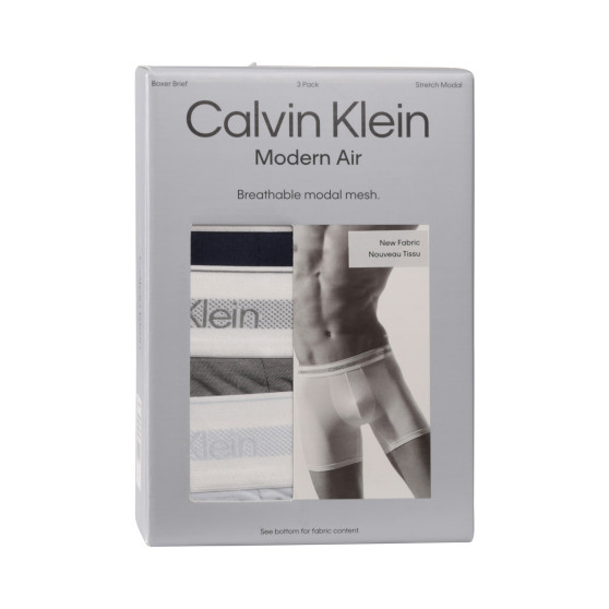 3PACK Boxers homme Calvin Klein multicolore (NB3954A-PS9)