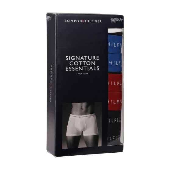 7PACK Boxers homme Tommy Hilfiger bleu foncé (UM0UM03385 0W4)