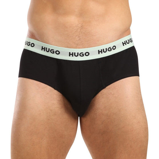 3PACK slip homme HUGO noir (50517879 961)