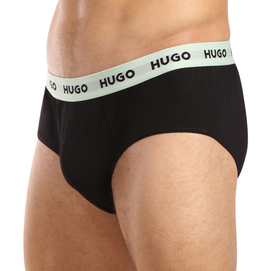 3PACK slip homme HUGO noir (50517879 961)