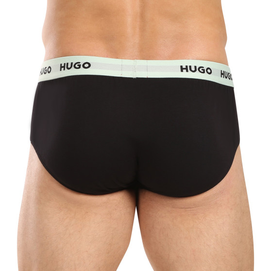 3PACK slip homme HUGO noir (50517879 961)