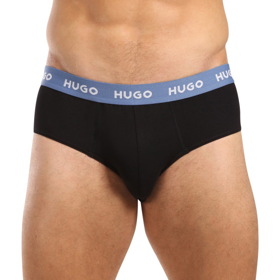 3PACK slip homme HUGO noir (50517879 961)