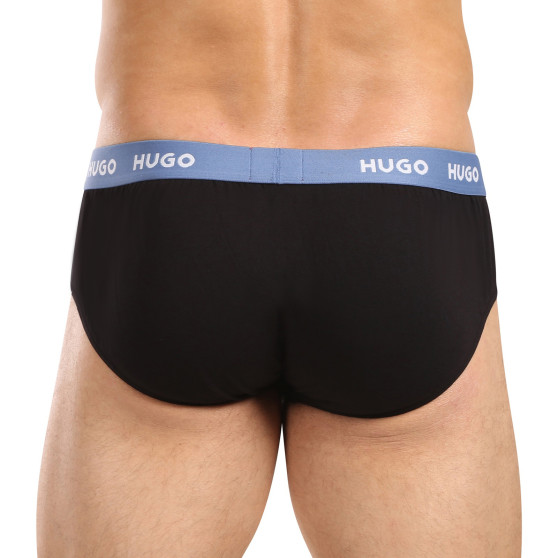 3PACK slip homme HUGO noir (50517879 961)