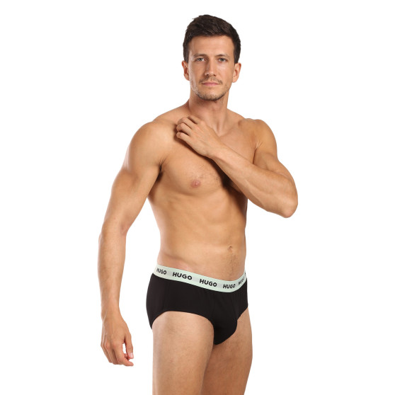 3PACK slip homme HUGO noir (50517879 961)