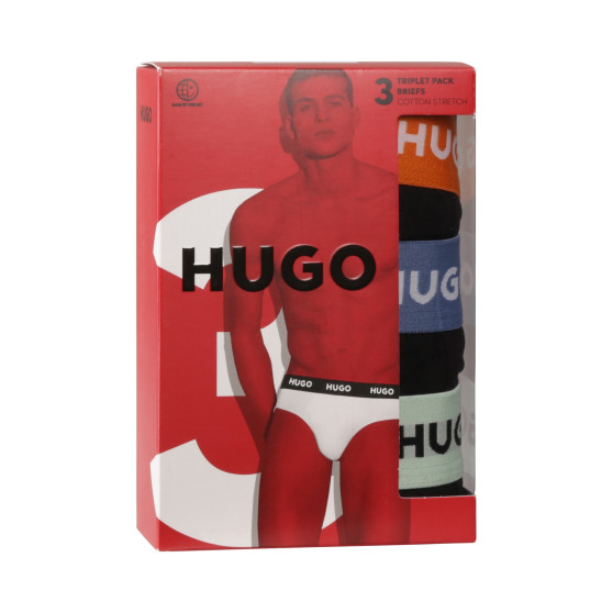 3PACK slip homme HUGO noir (50517879 961)