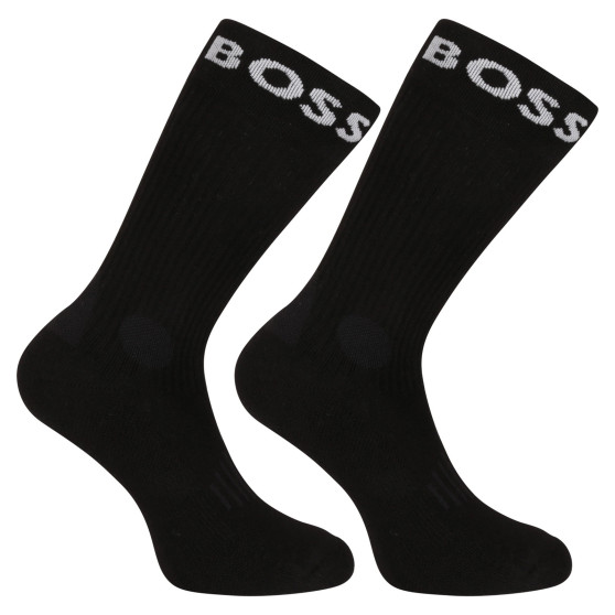 2PACK chaussettes BOSS noires (50469747 001)