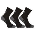 3PACK chaussettes Under Armour noires (1379530 001)