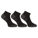 3PACK chaussettes Under Armour noires (1379504 001)