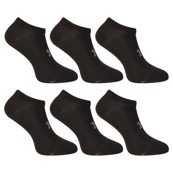 6PACK chaussettes Under Armour noires (1382611 001)