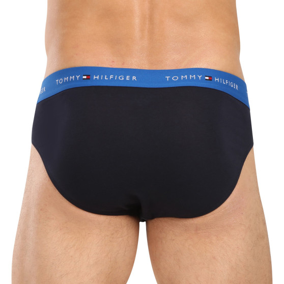 5PACK slip homme Tommy Hilfiger bleu foncé (UM0UM03386 0W4)