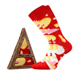 Chaussettes Lonka hautes multicolores (Pizza-hawaii)