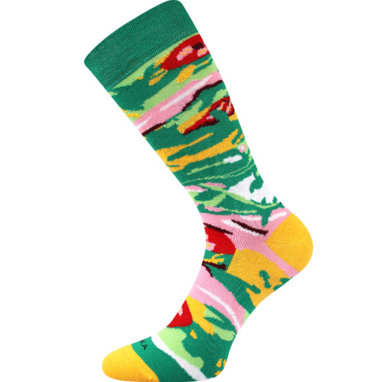 Chaussettes Lonka hautes multicolores (Pizza-italian)